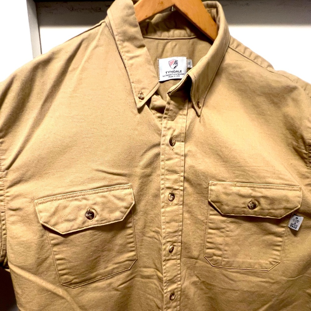 Tyndale Button Down Long Sleeve FR Work Shirt